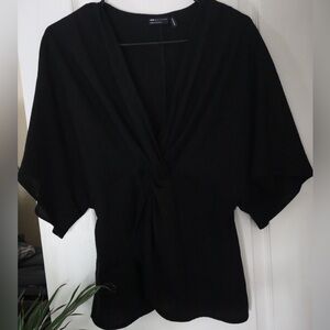 Elegant Black Women's Top